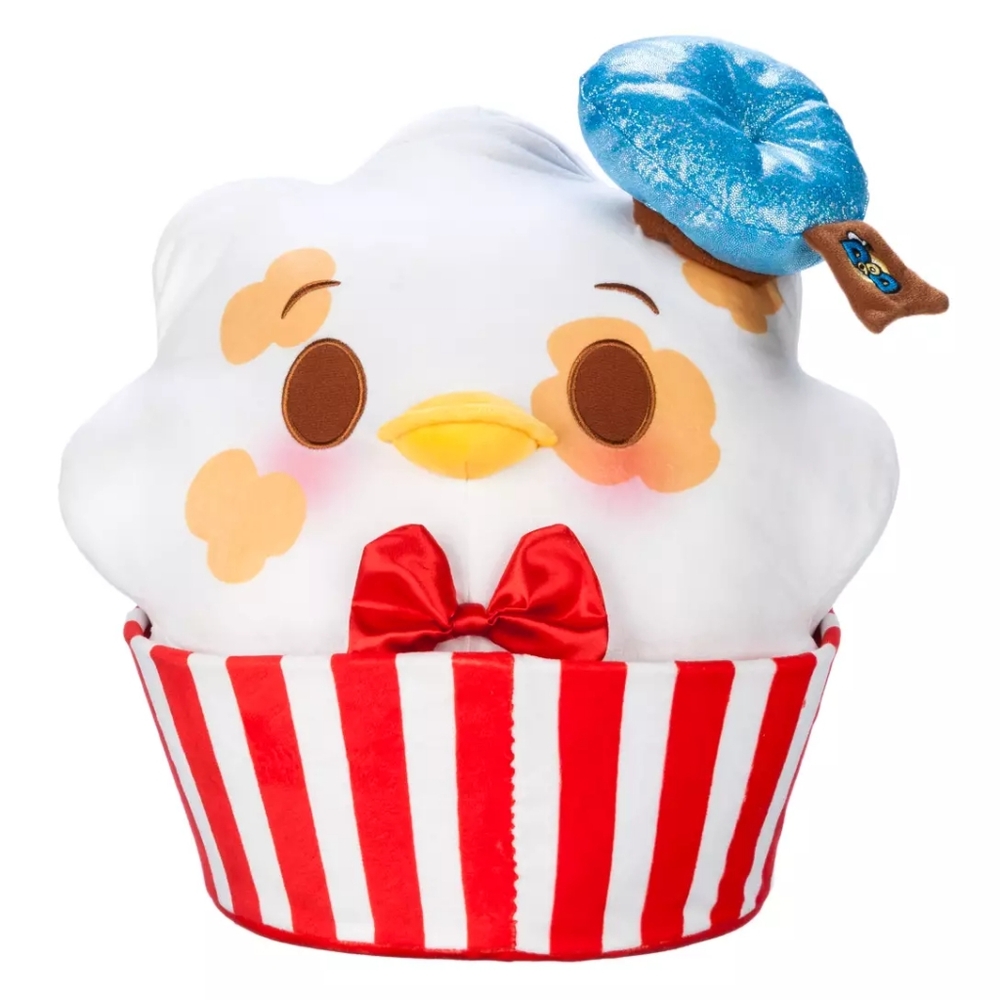 Donald Duck Popcorn Disney Munchlings Plush Sensational Snacks 90th Anniversary - Picture 2 of 6